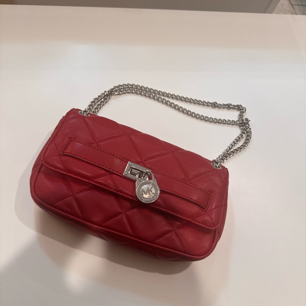 Michael Kors Cherry Quilted Crossbody Bag